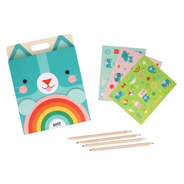 Petit Collage Carry-Along Sketch Kit, Kitten