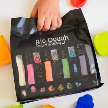 Bio Dough Rainbow in a Bag - 9 Colours & Scents, 1125 grams