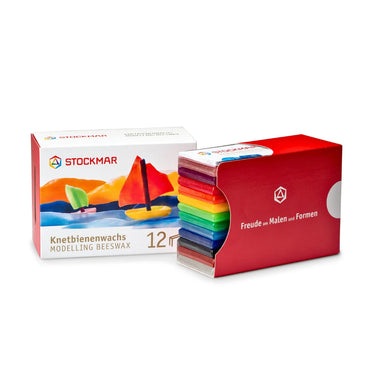 Stockmar Modeling Beeswax - 12 Assorted Colours